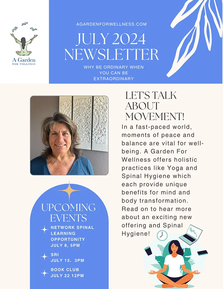 Chiropractor Clarkesville GA Deana Brooksher July 2024 Newsletter