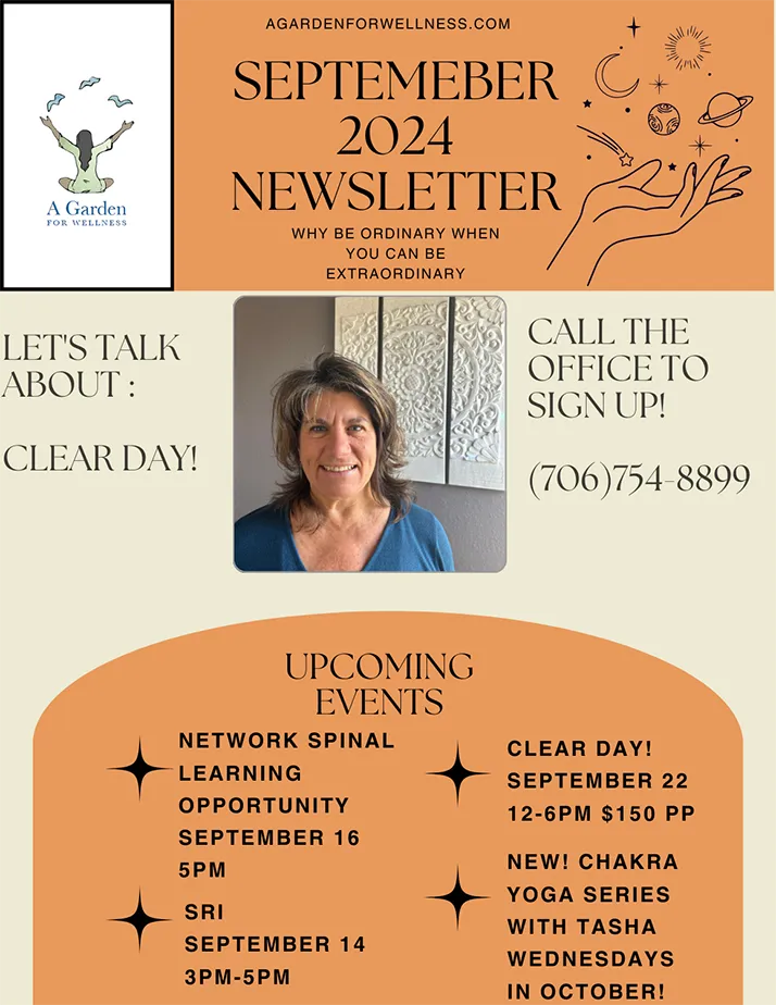 Chiropractic Clarkesville GA September 2024 Newsletter